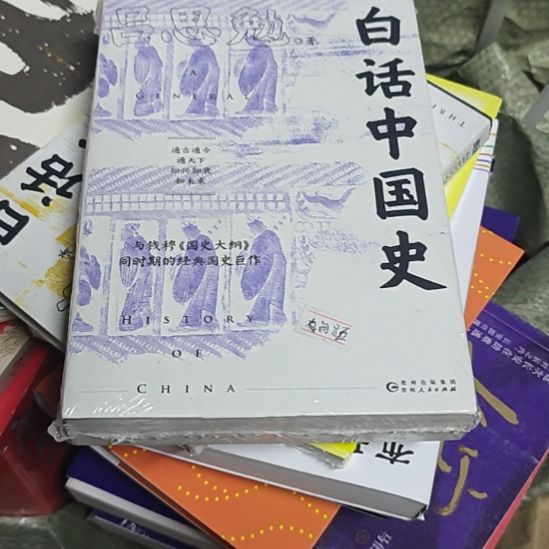 白话中国史平装库存书