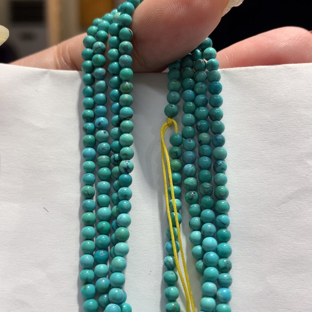 绿松石长链未镶嵌