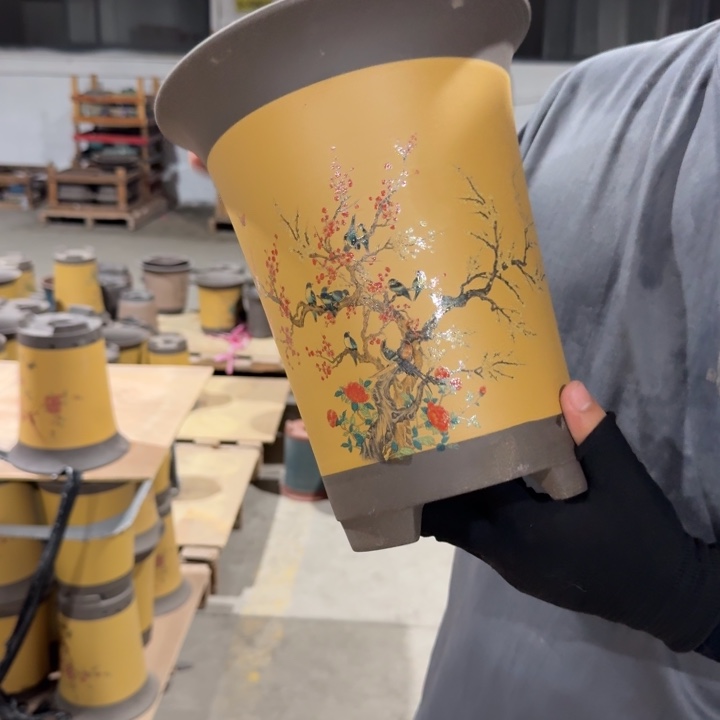 紫砂花盆紫砂紫砂紫砂