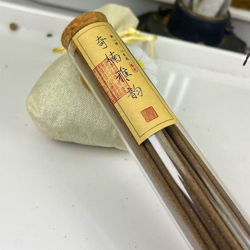 纯奇楠沉香线香手工压制 办公室卧室熏香料50g 单支3.0mm