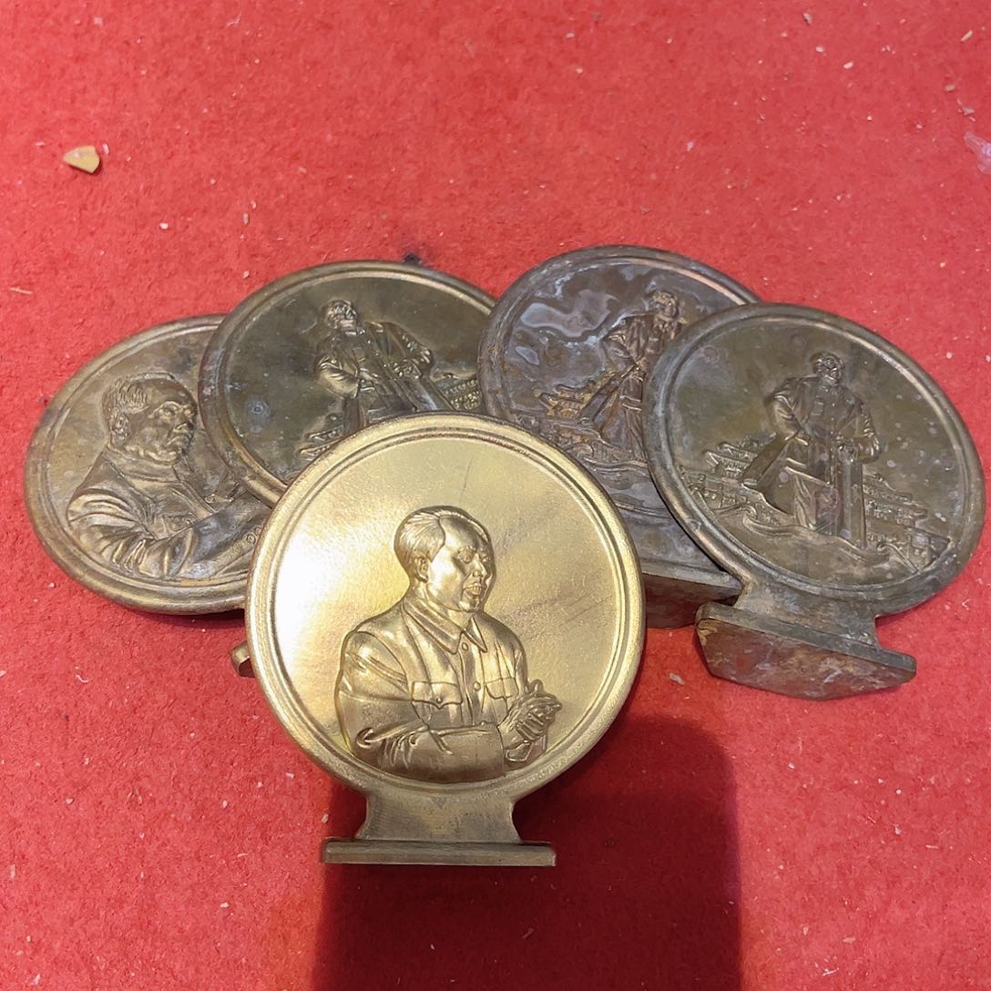 磕*虫黄铜摆件工艺品，