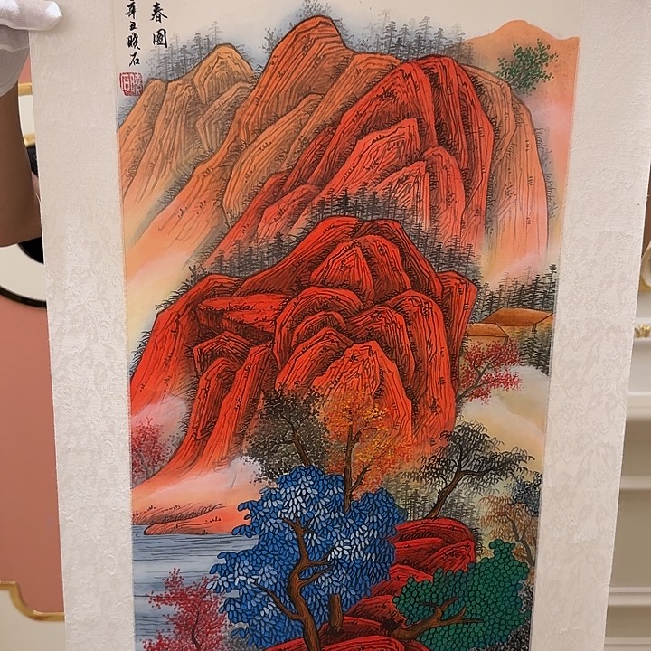 国画书法作品多次参加全国