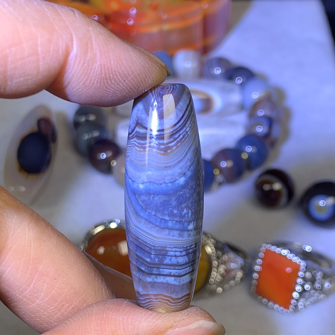 玛瑙/玉髓未镶嵌颈饰