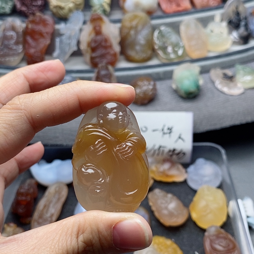 【闪购商品】未镶嵌吊坠定制玛瑙