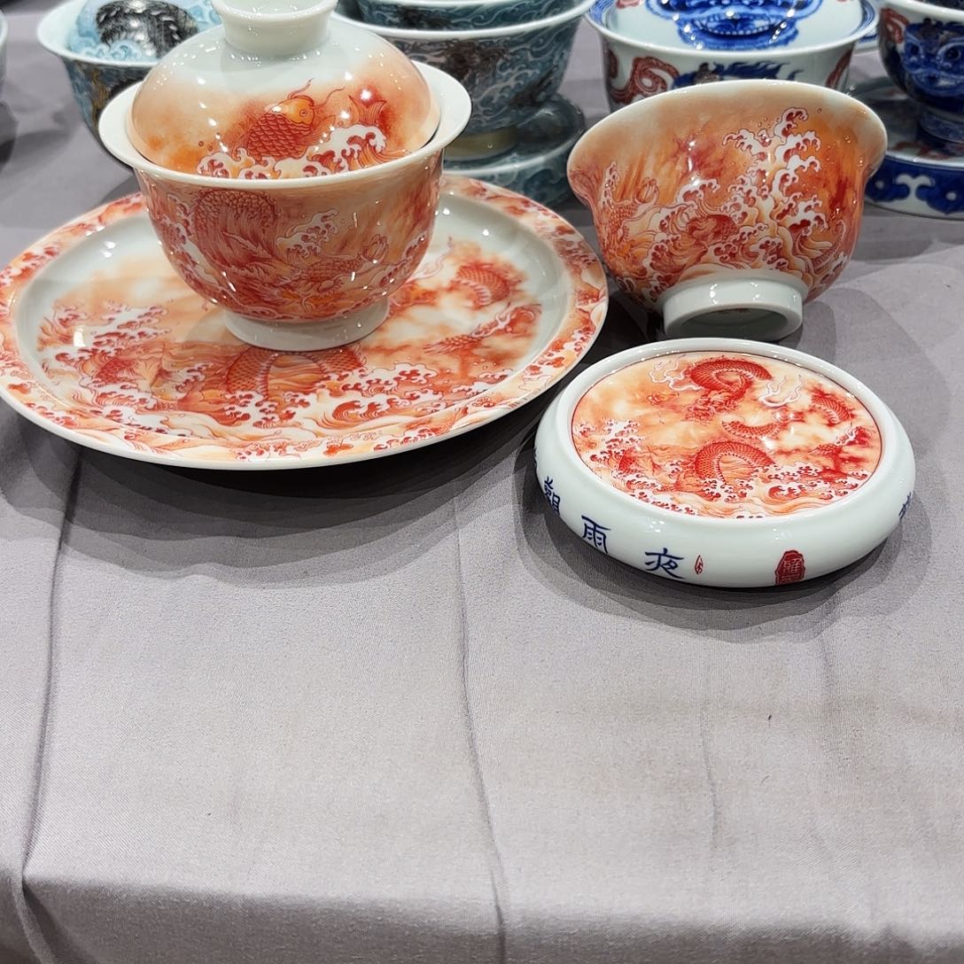 瓷片景德镇瓷器展和