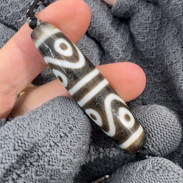 无***队玛瑙/玉髓未镶嵌颈饰行运古法手工