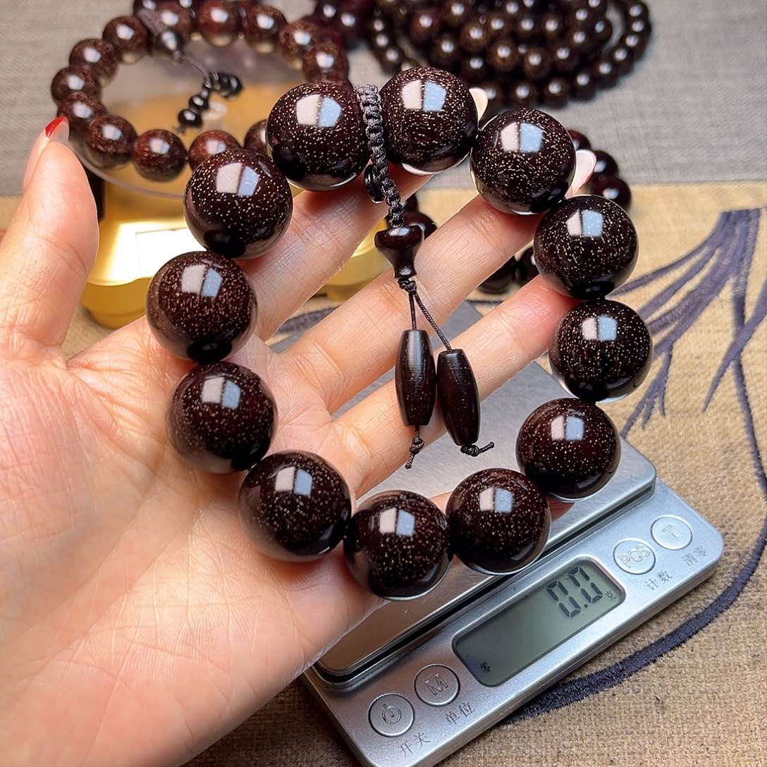 檀香紫檀（小叶紫檀）2.0 12颗爆星