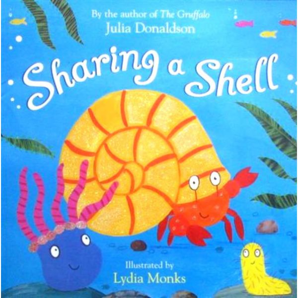 原版儿童绘本3-6岁平装Sharing a Shell