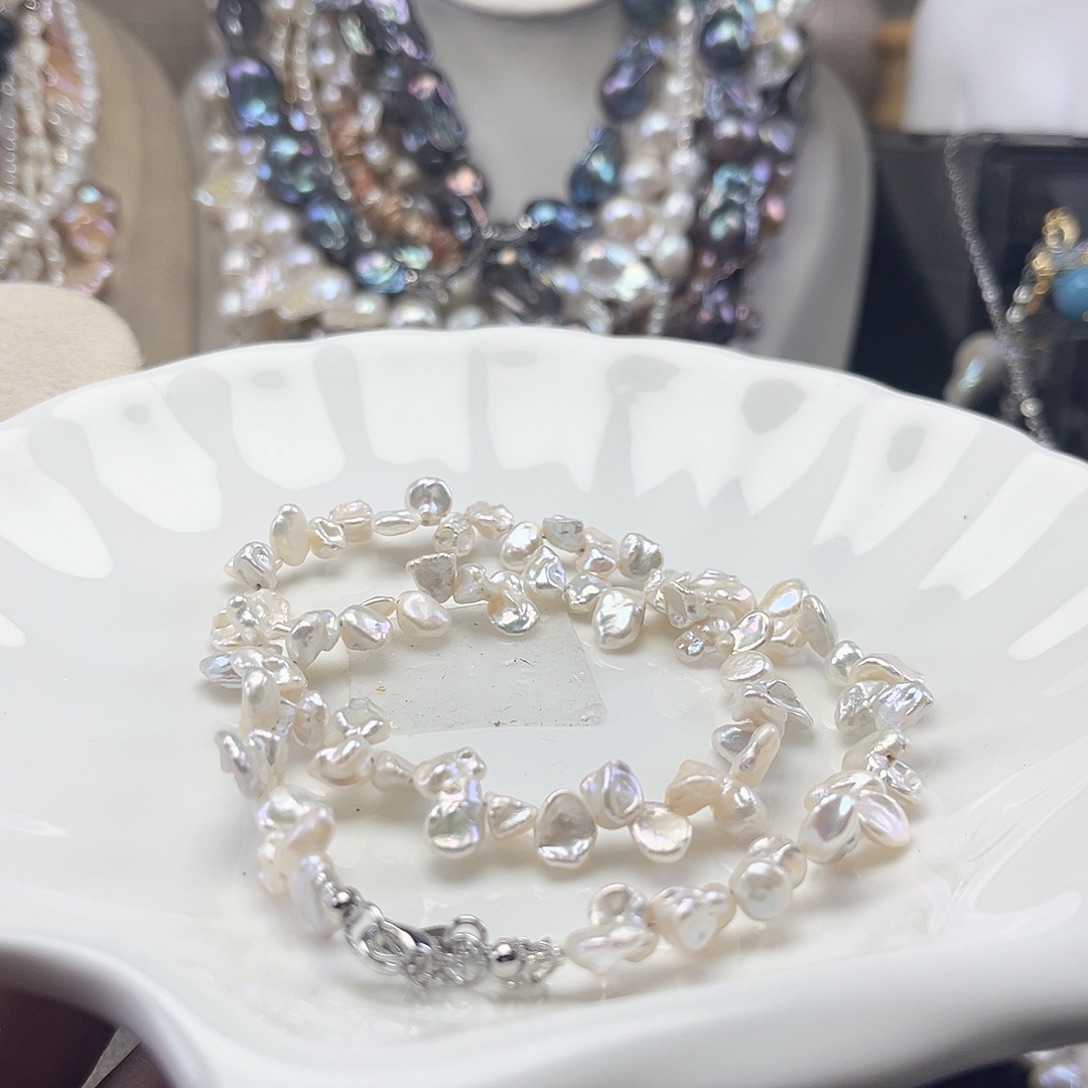 淡水珍珠项链未镶嵌【纯恬】