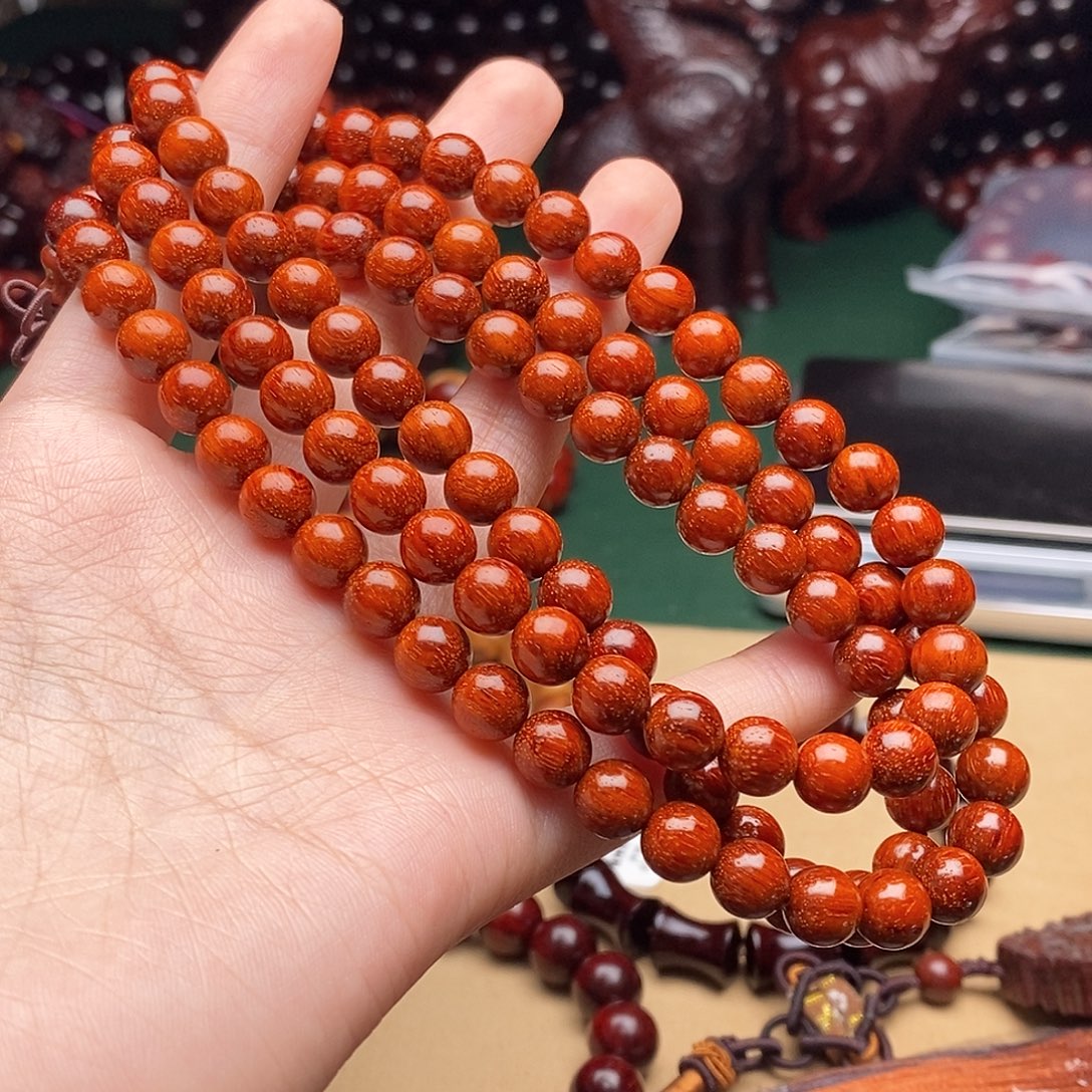 小叶紫檀手串/手链0.8