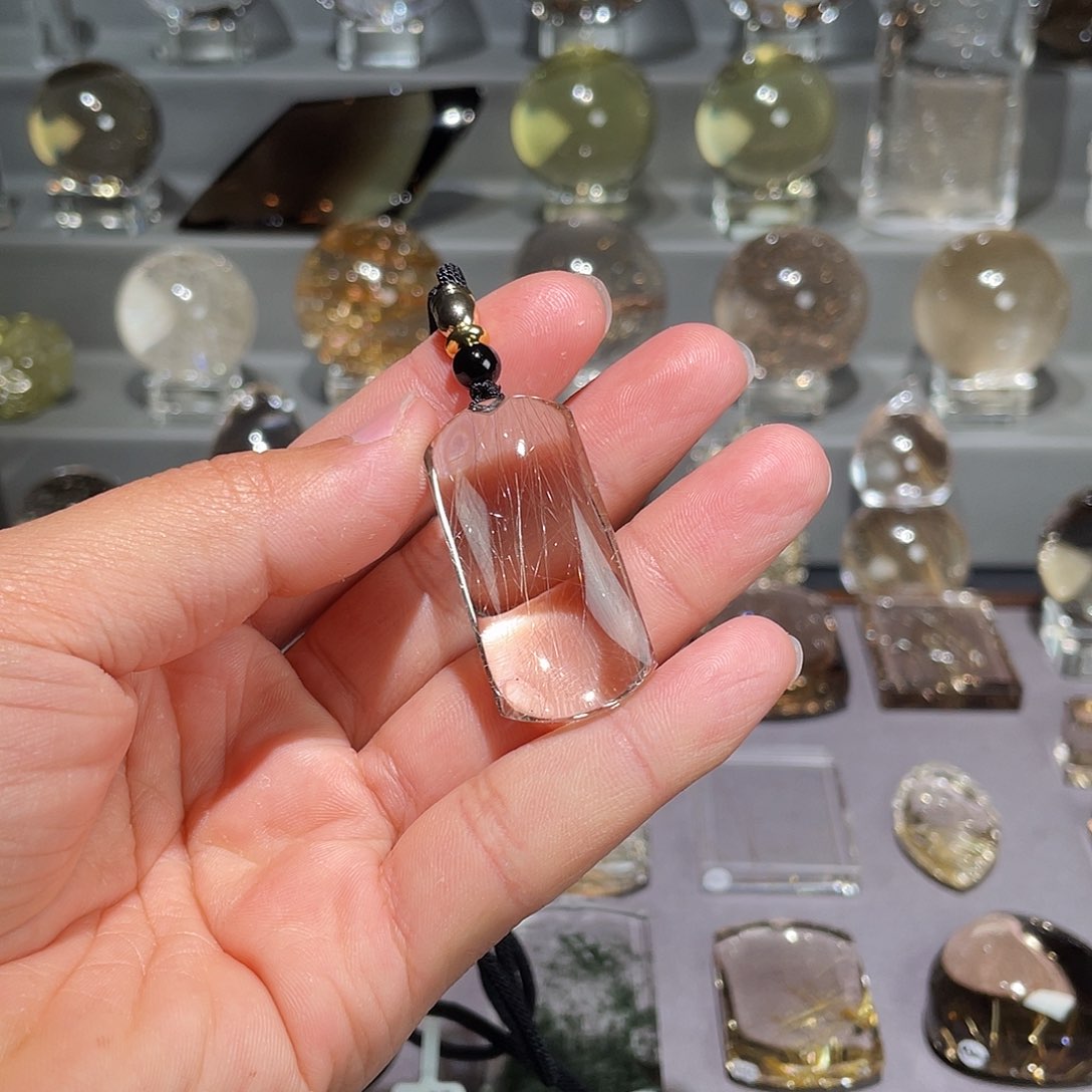 水晶水晶挂件未镶嵌香****饭