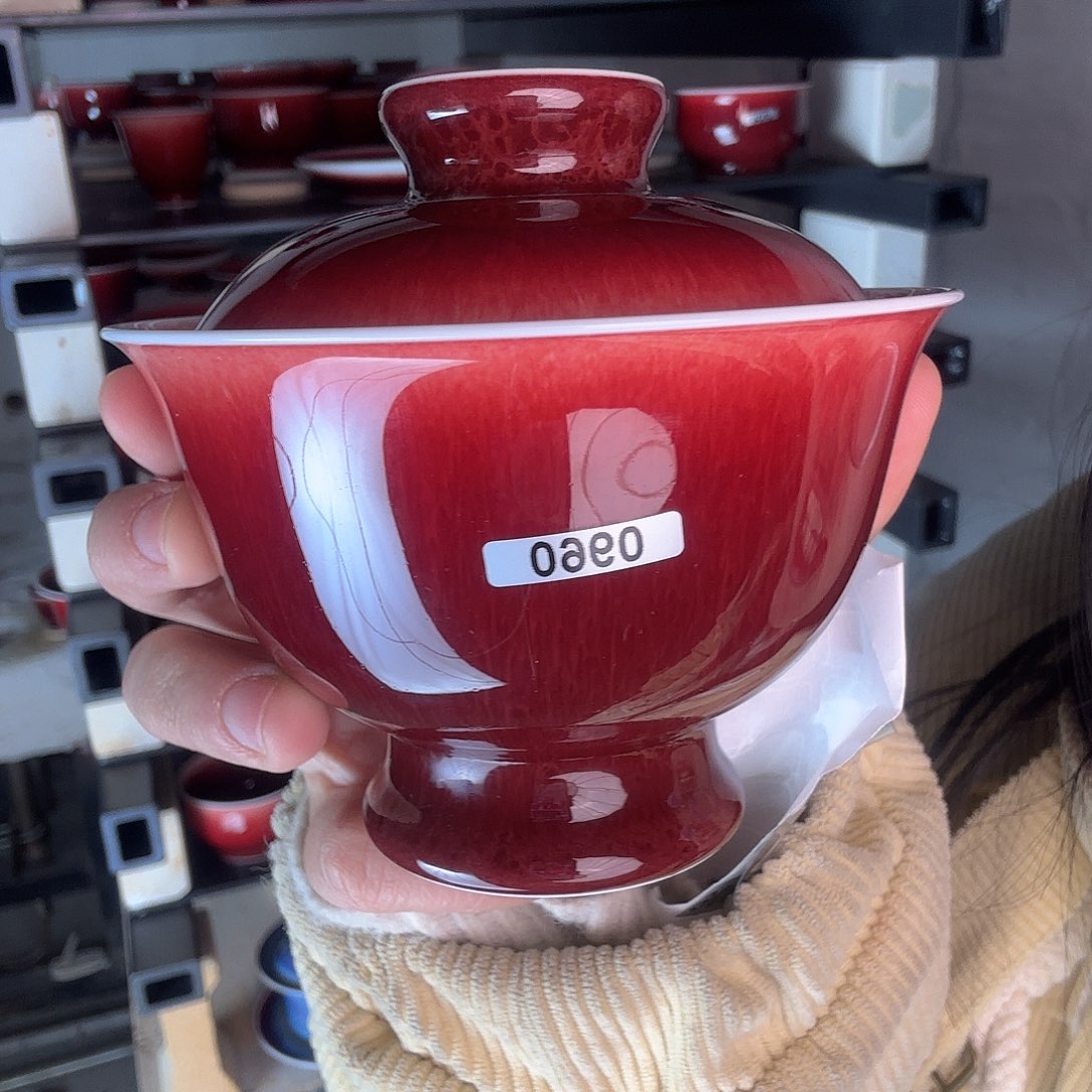 杯景德镇郎红陶瓷