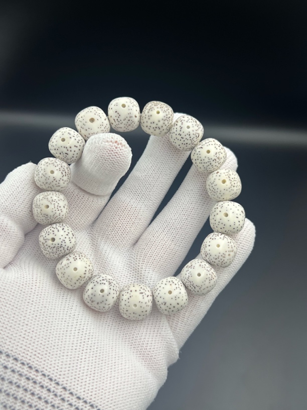 15*14头条大尺寸月朗星稀精选海南脱脂星月高密手串桶珠老型珠