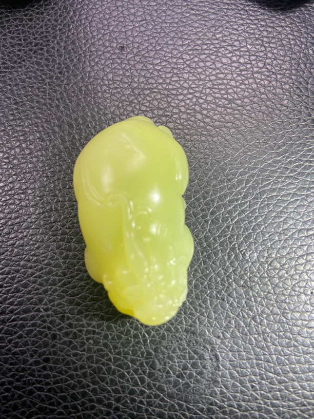 和田玉若羌黄口精品貔貅