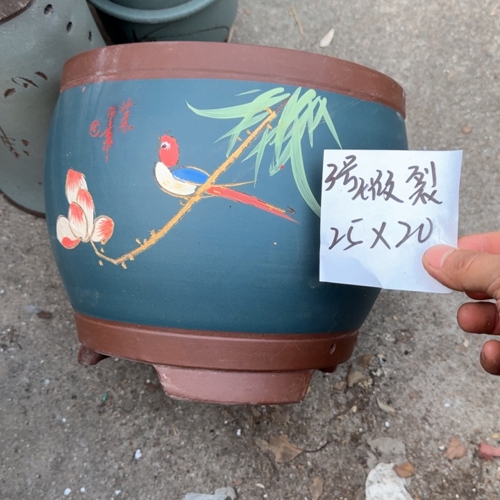 紫砂花盆特价清仓