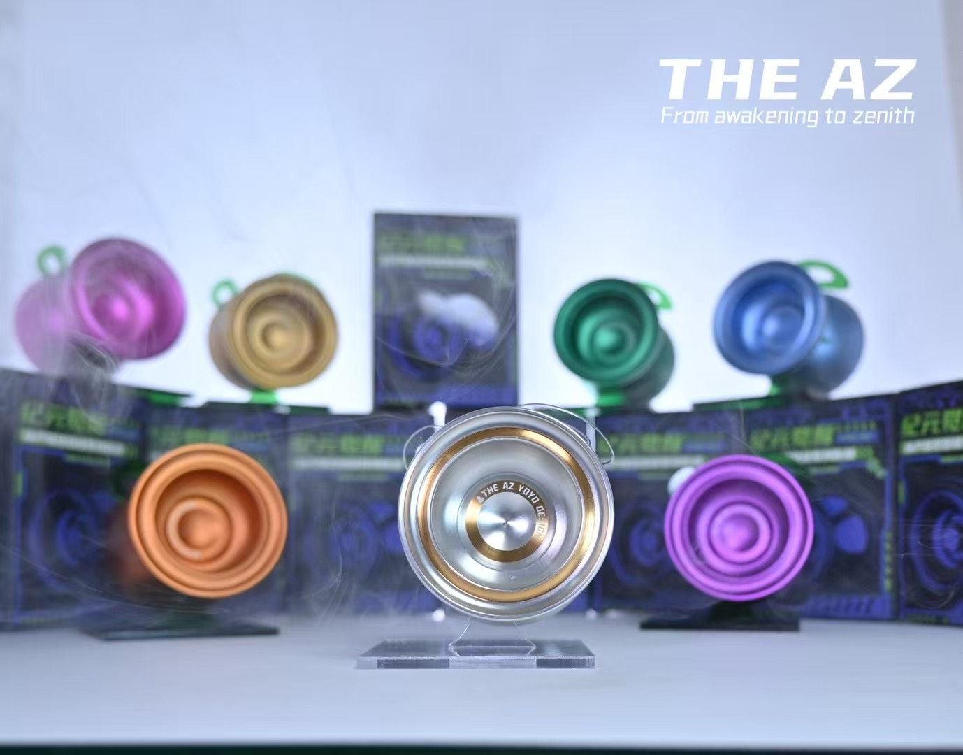 AZ盲盒系列悠悠球葫芦娃 颜色随机 内置球架