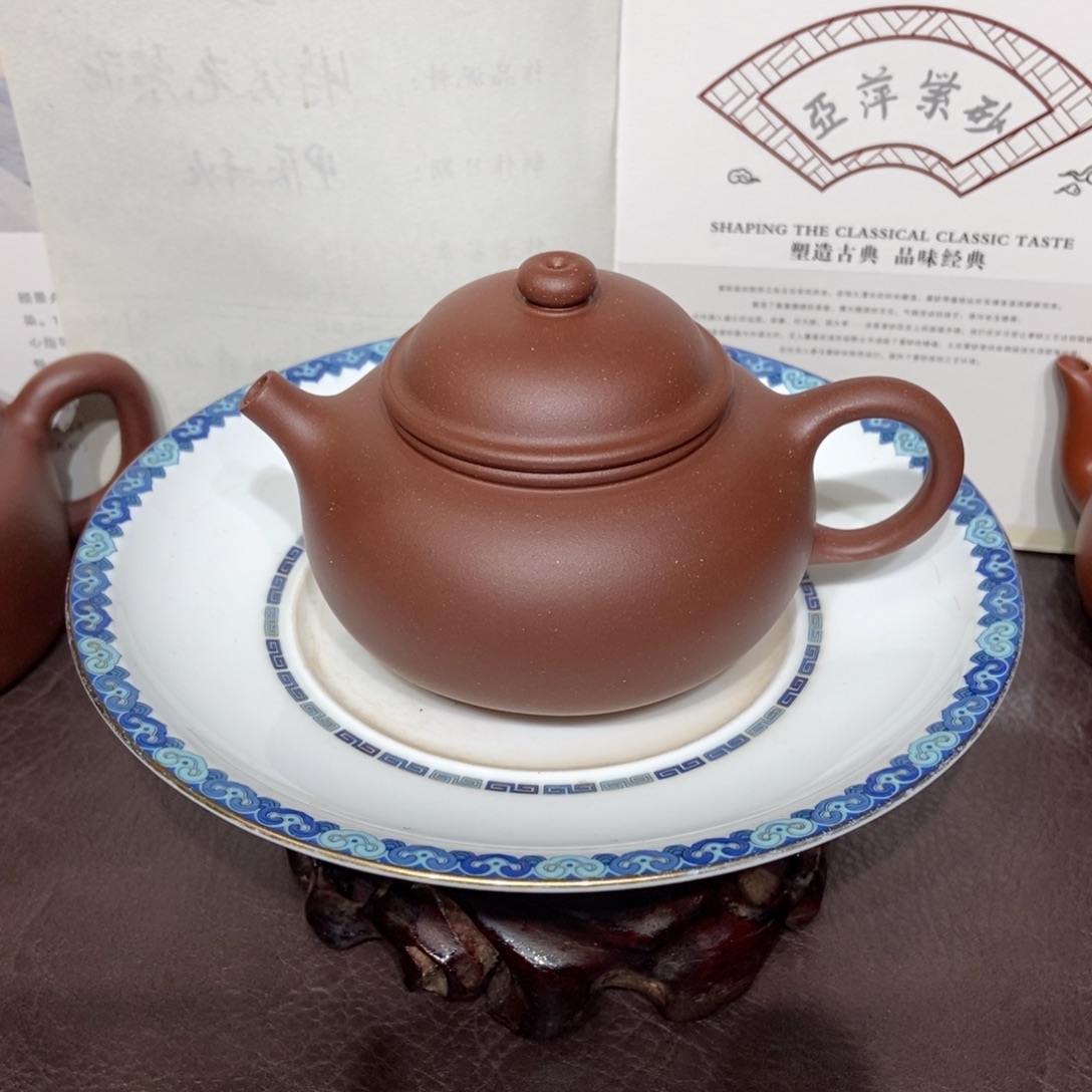 紫砂茶壶全手封釉160容量