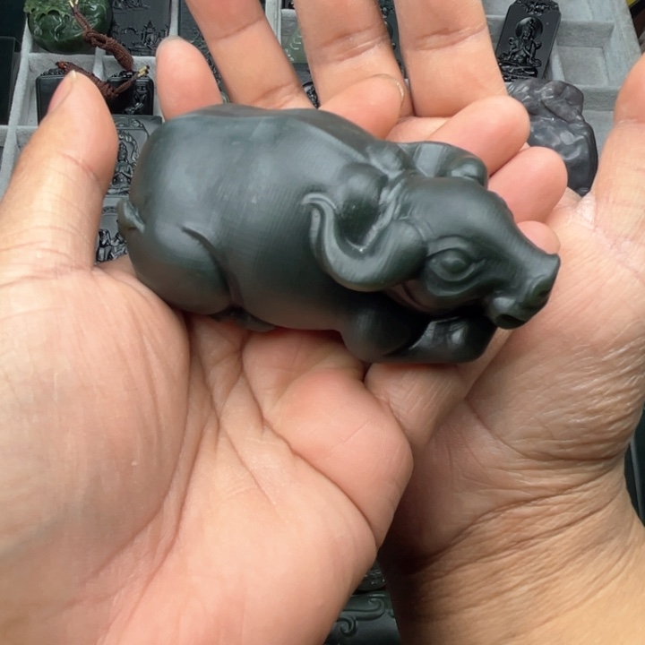 和田玉把件未镶嵌