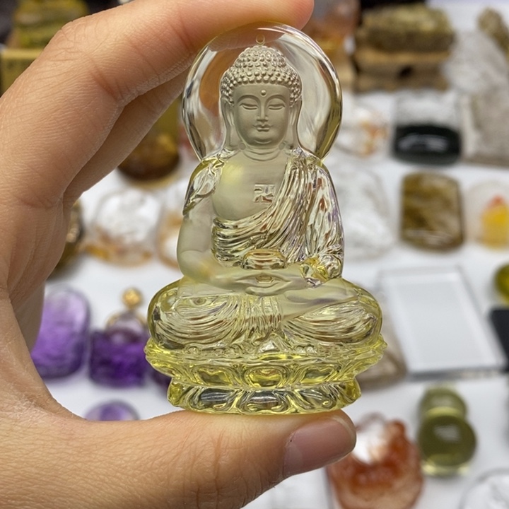 水晶颈饰未镶嵌辉*定制