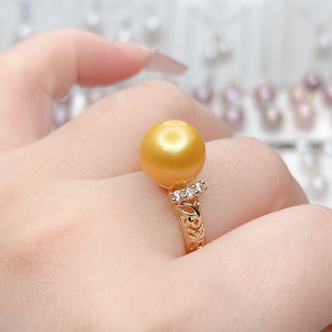 合金淡水珍珠吊坠(赠链)