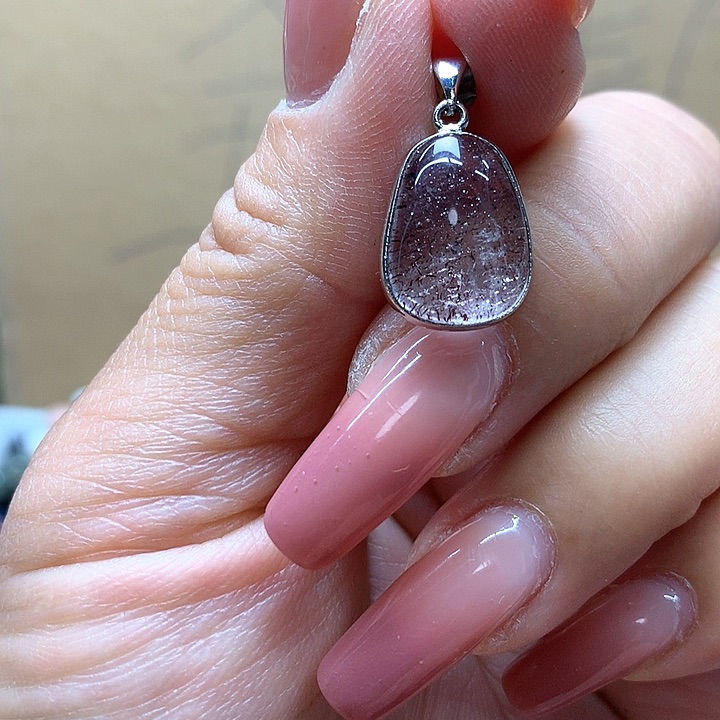 水晶水晶吊坠未镶嵌