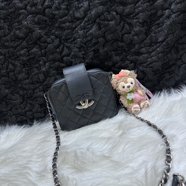 95新 Chanel/香奈儿 香奈儿小号豆腐斜挎包