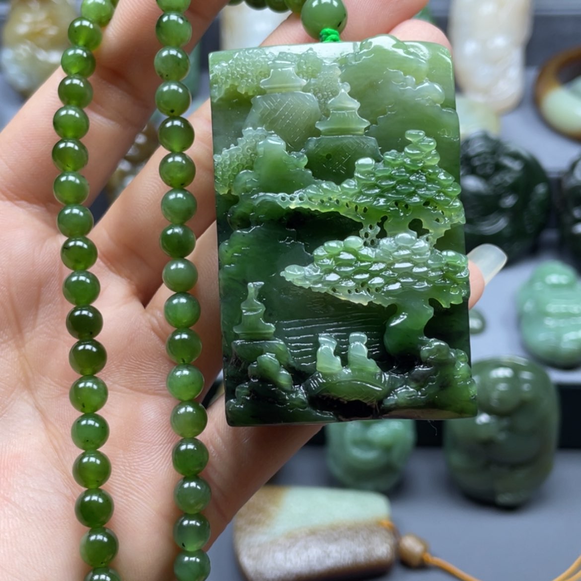 【闪购商品】和田玉吊坠未镶嵌