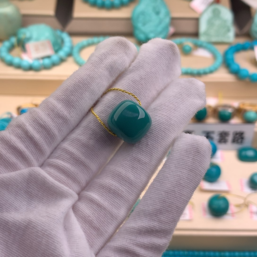 绿松石珠宝奇石未镶嵌R***y