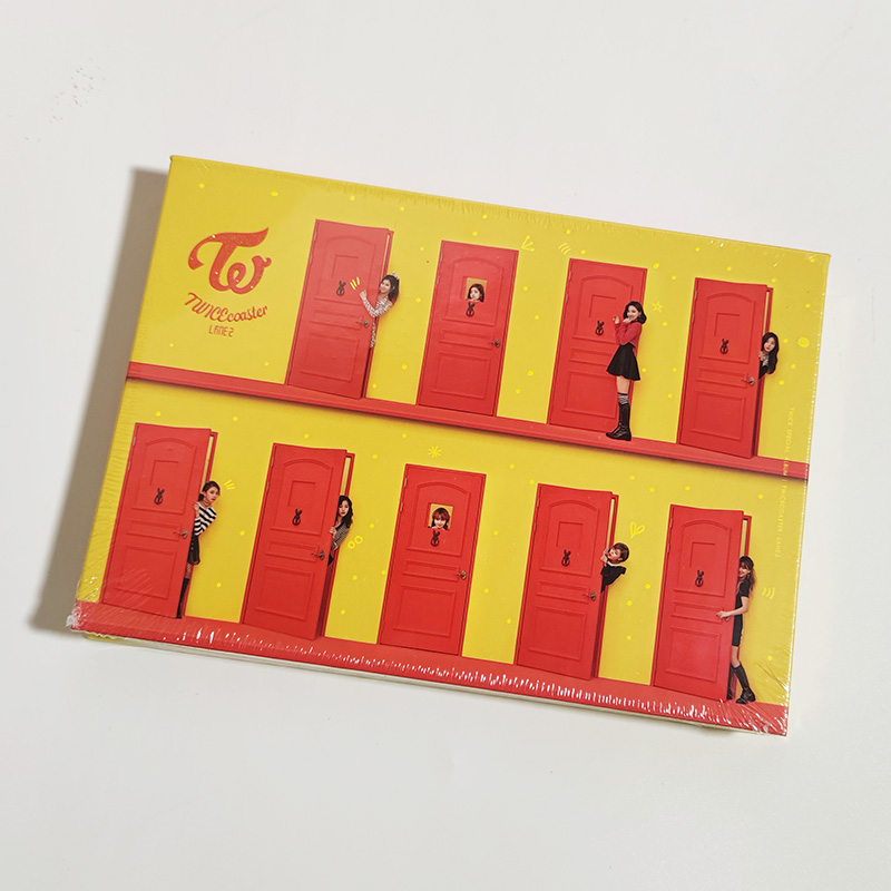 TWICE专辑 TWICECOASTER : LANE 2 CD+小卡+写真集 周边唱片