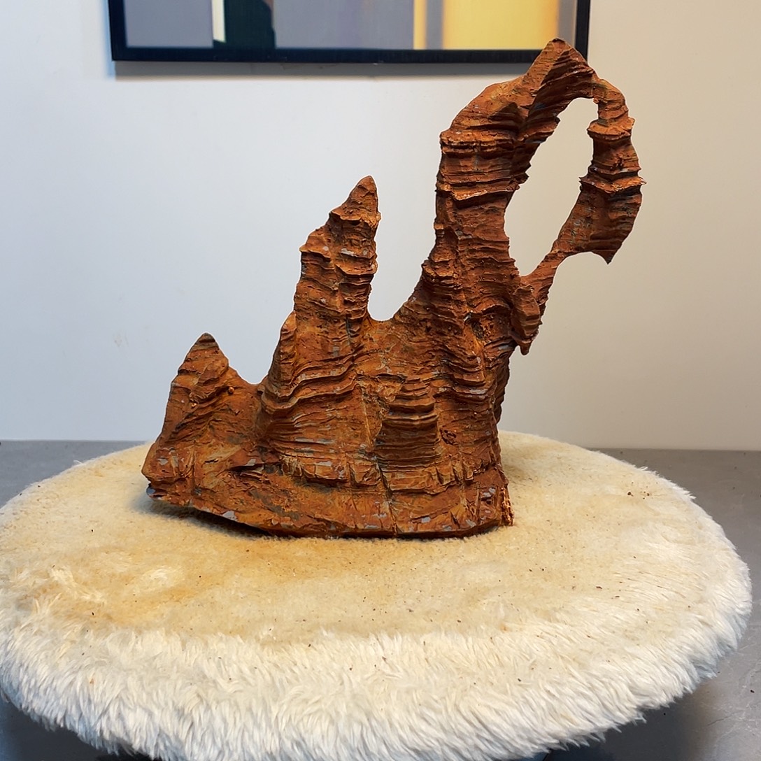 航***器石材灵璧石精美摆件