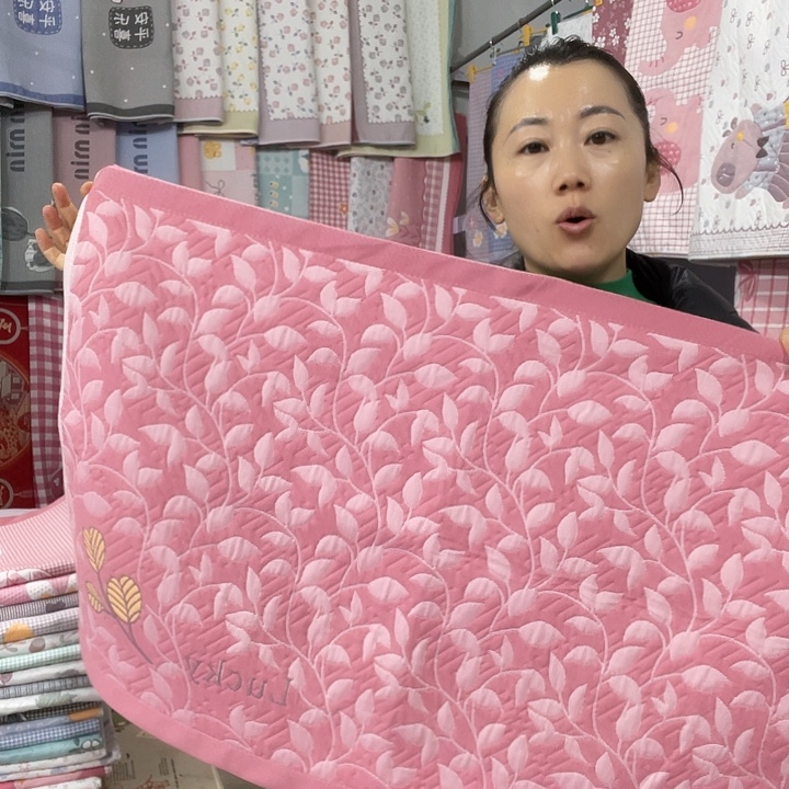 棉特价粉色小树叶