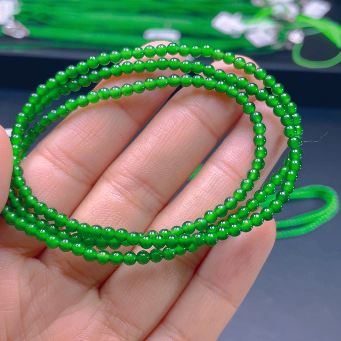 翡翠项链未镶嵌，1