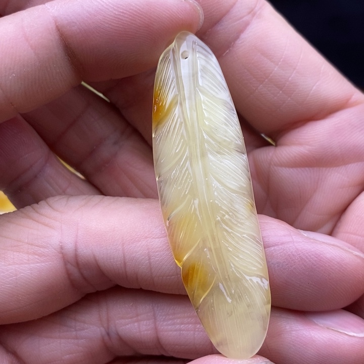 裸石蜜蜡未镶嵌微瑕沙眼坑卡58➕