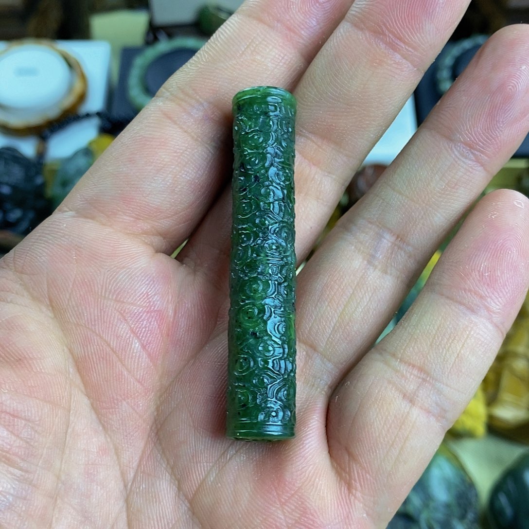 和田玉（碧玉）吊坠未镶嵌