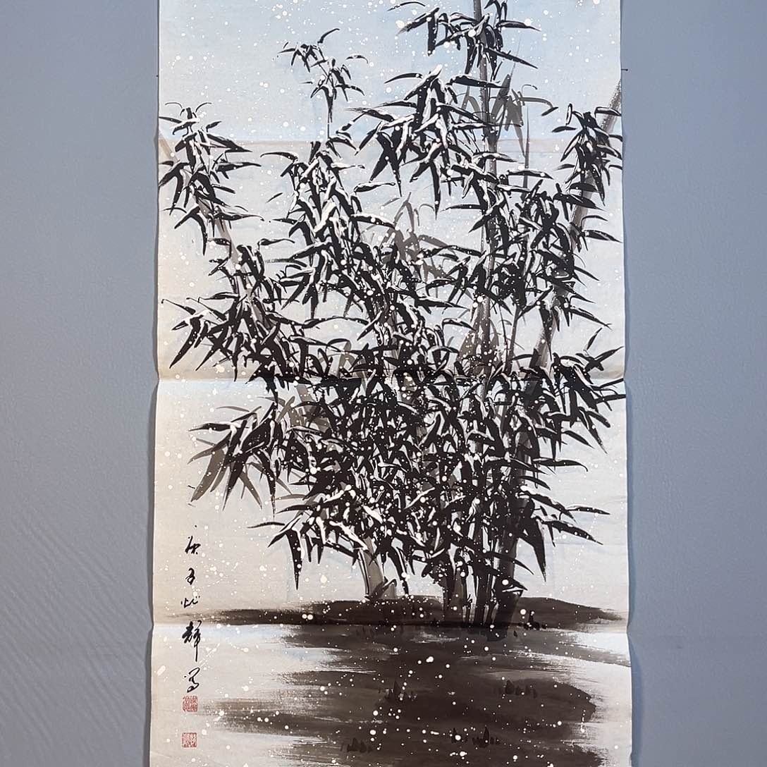 国画237 花开花落春满枝头