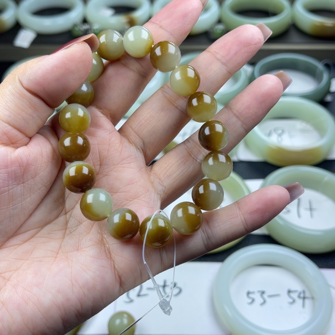 和田玉手链未镶嵌