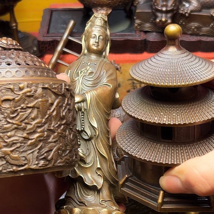 精美铜器摆件下单