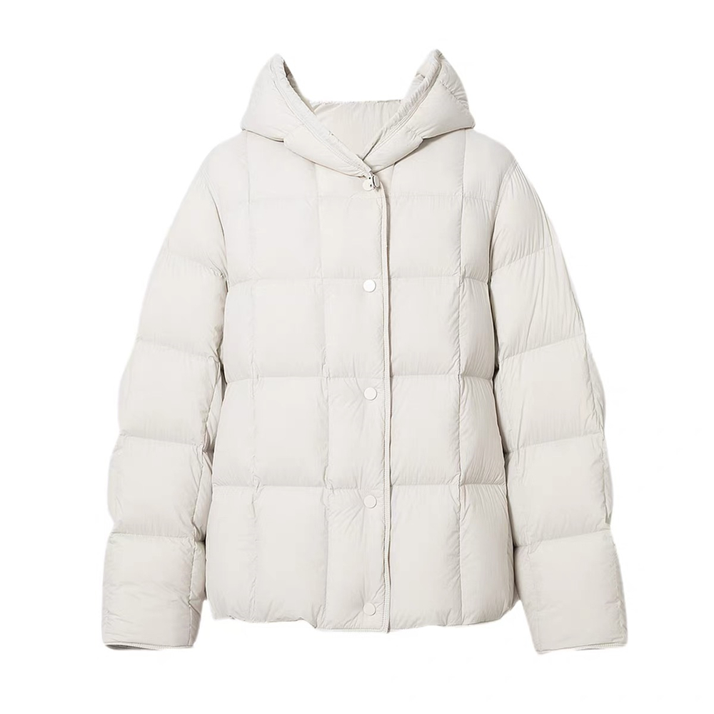 MM商场同款2025冬季新款短款连帽面包服羽绒服外套女上衣0791