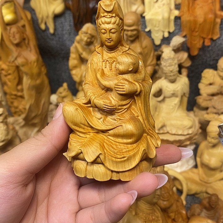 柏木（崖柏）崖柏瑕疵观音