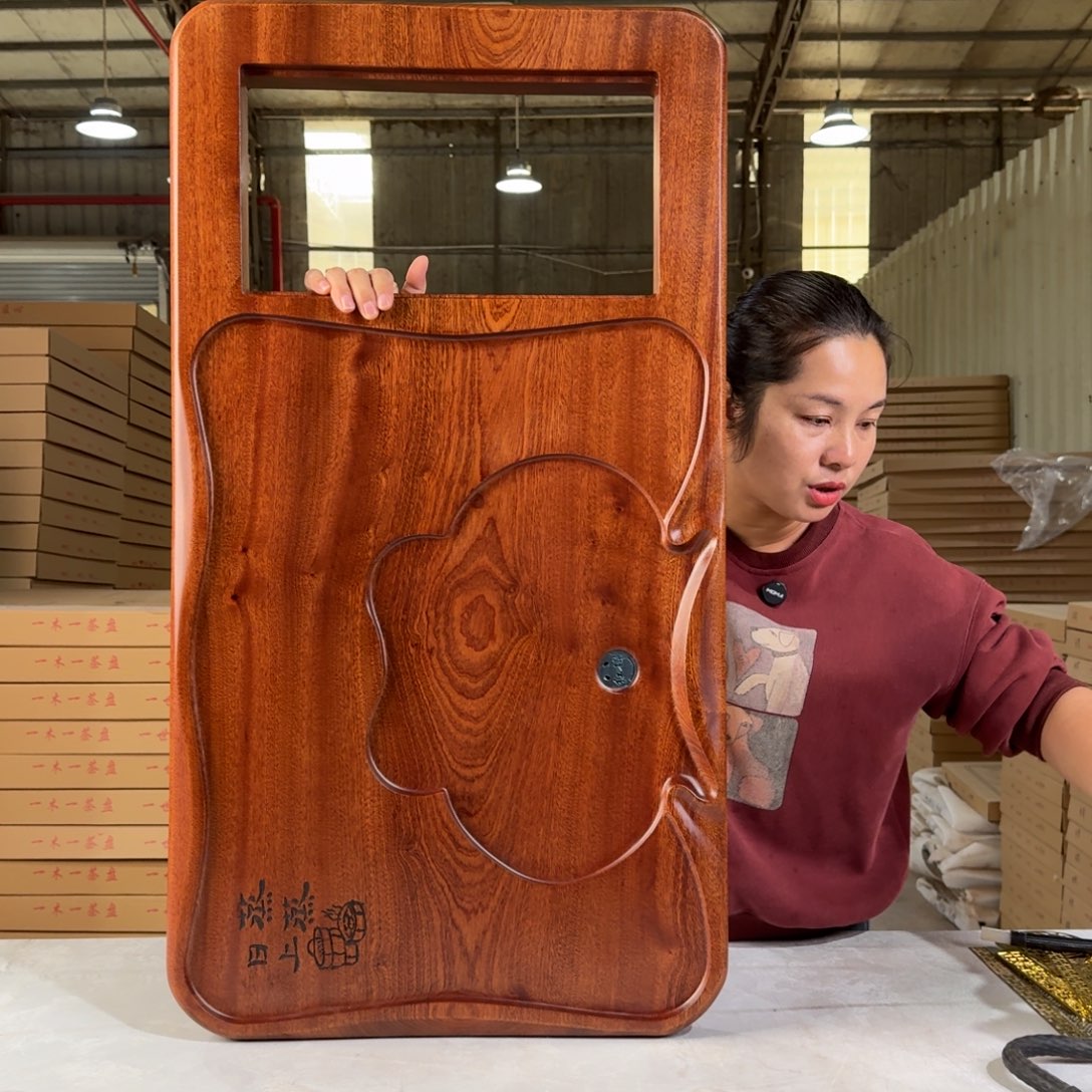 花梨木茶盘92*50尺寸