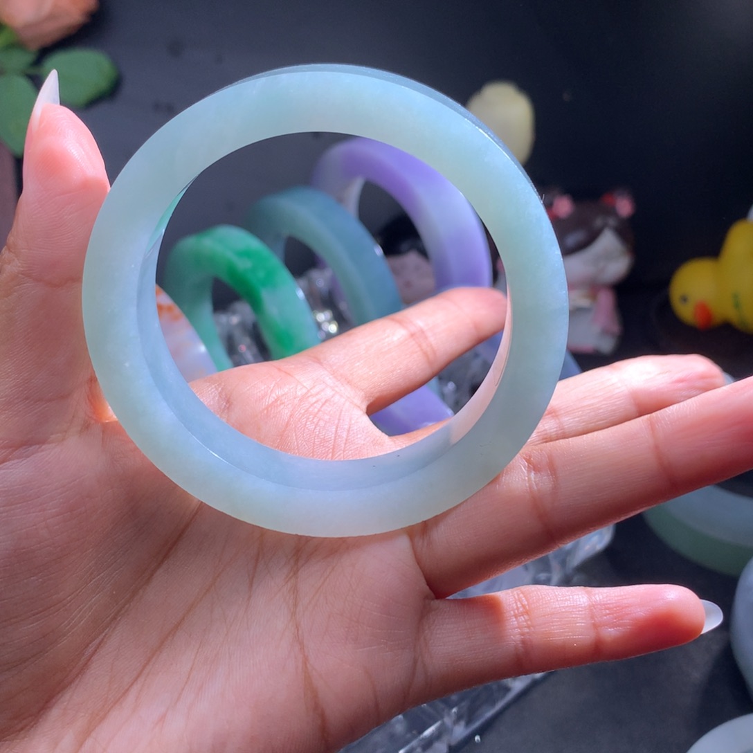 定制翡翠手镯未镶嵌