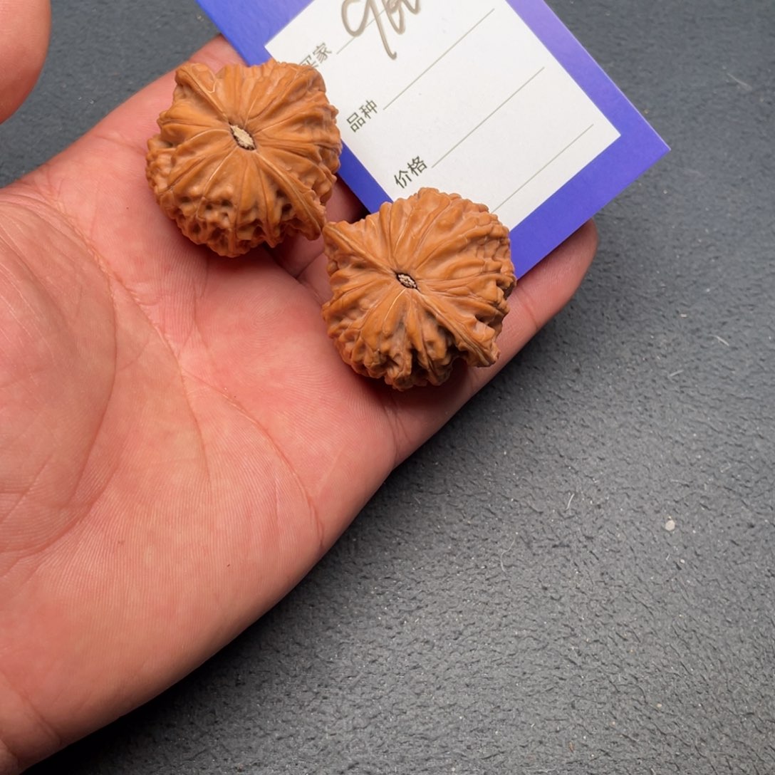 核桃把件老**師42磨盘，960号