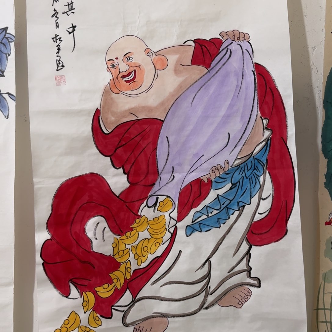 国画晓彤美术馆直播间