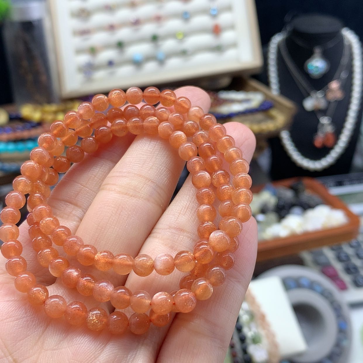 【闪购商品】手串未镶嵌长石手串