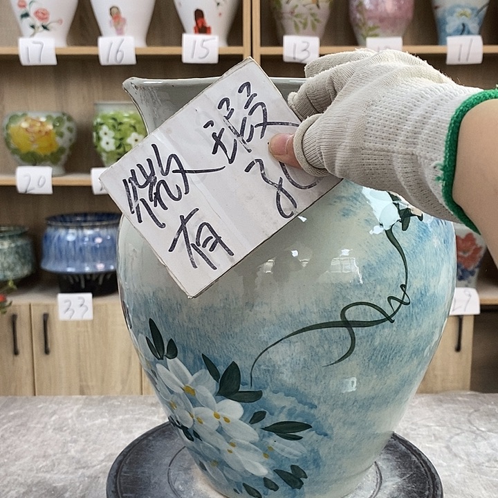 缸8xc景德镇陶瓷花盆