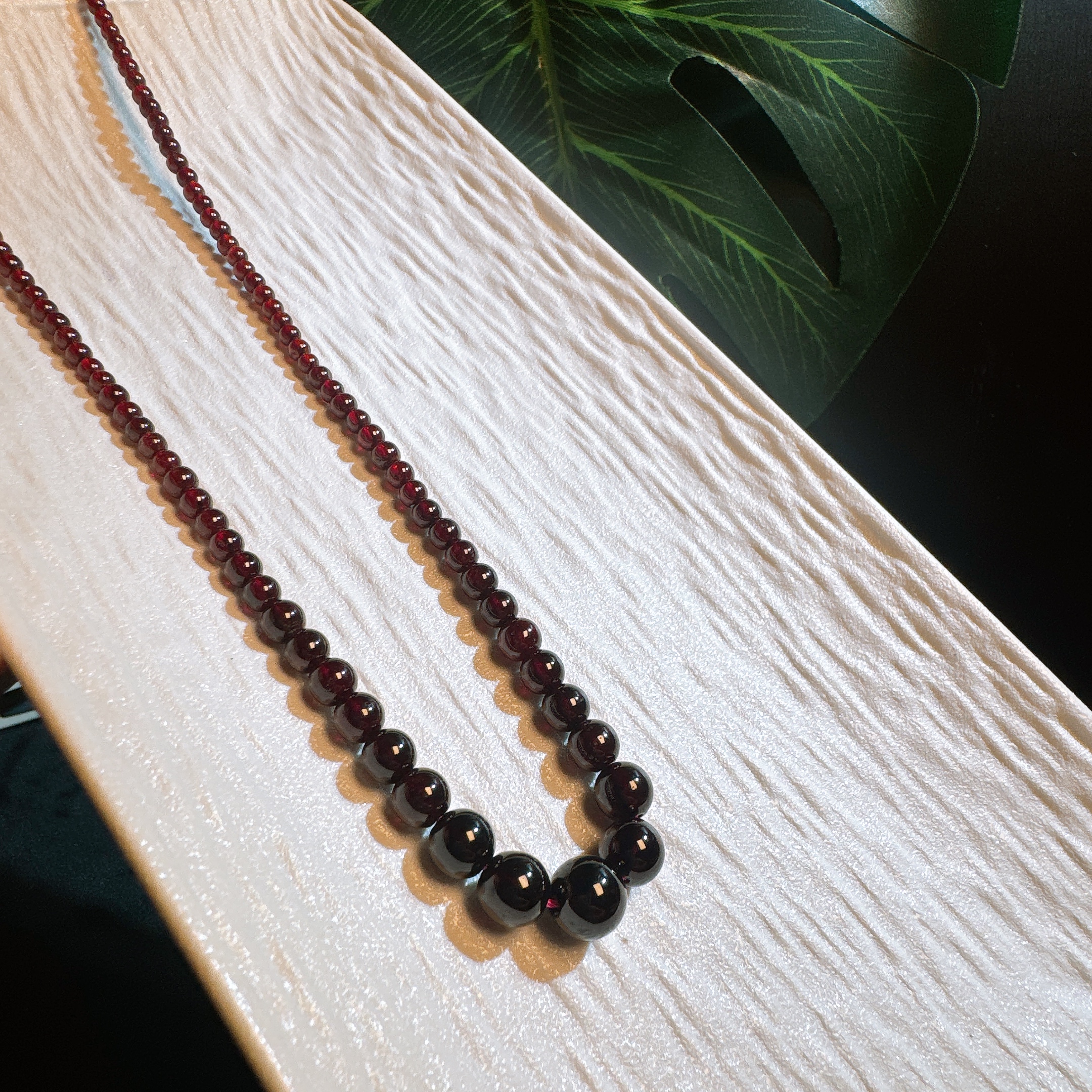 s23设计款天然高品质紫牙乌石榴石项链女款 多样性发一件