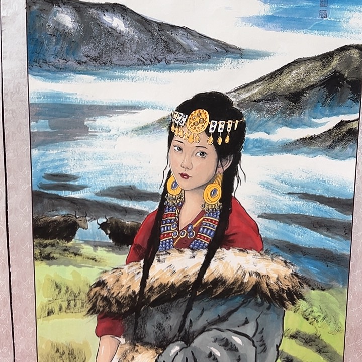 国画新年愿望希望大家身体健康平安