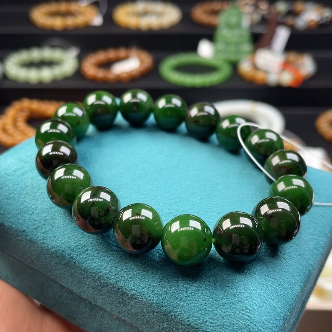 和田玉手串未镶嵌