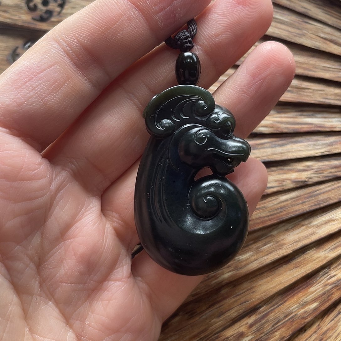 和田玉吊坠(不含链)未镶嵌蜗*