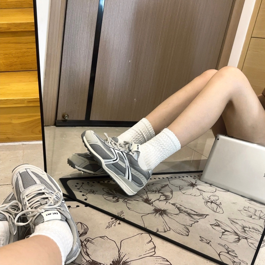 2025新款厚底内增高老爹鞋女百搭休闲运动鞋时尚潮流德训鞋